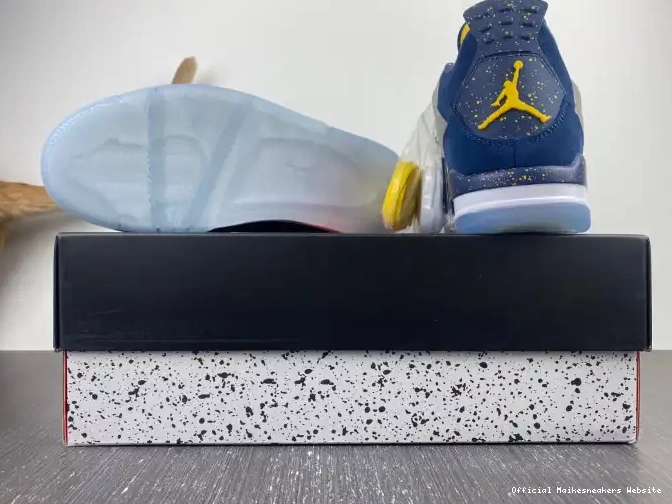 Official Maikesneakers Jordan Michigan 4 (PE) Retro AJ4-1036660 Air 0616